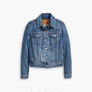 Brand new Levi’s Original Trucker Jacket (Soft As Butter Dark). Medium.